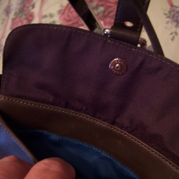 COACH Brown Leather Soho Flap Wallet Wristlet - Picture 3 of 5